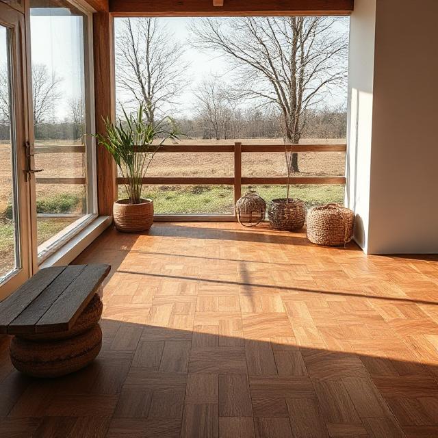 Landelijk moderne vloer