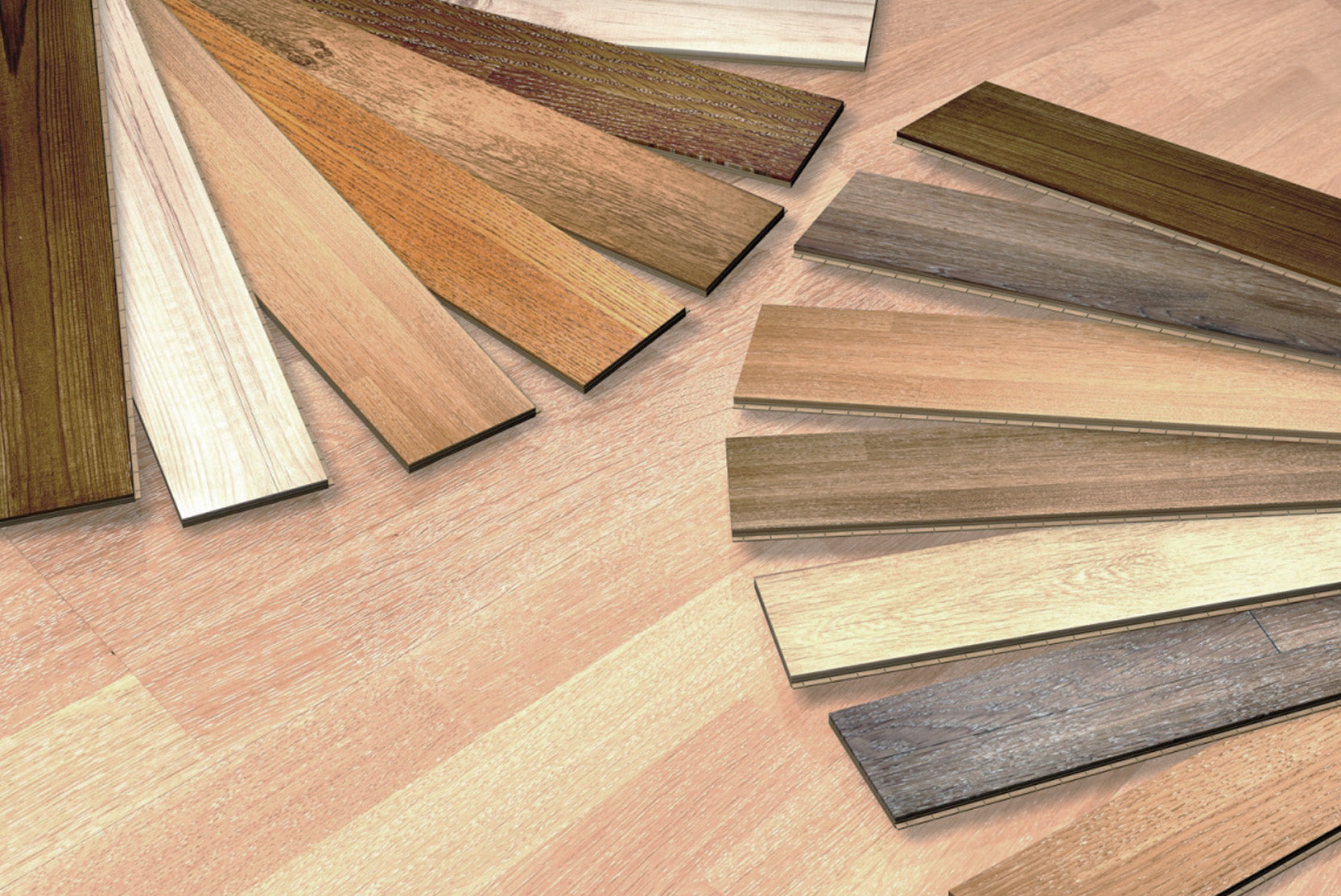 Verschillende soorten laminaat