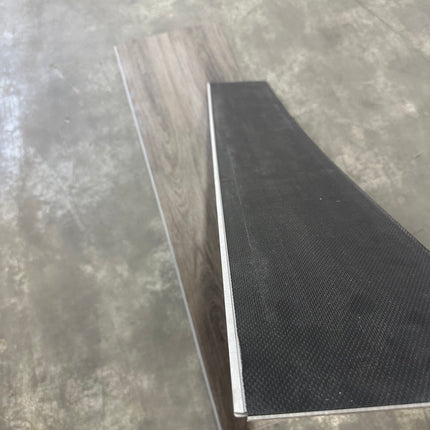 Rigid click PVC vinilo donker 6mm geïntegreerde ondervloer