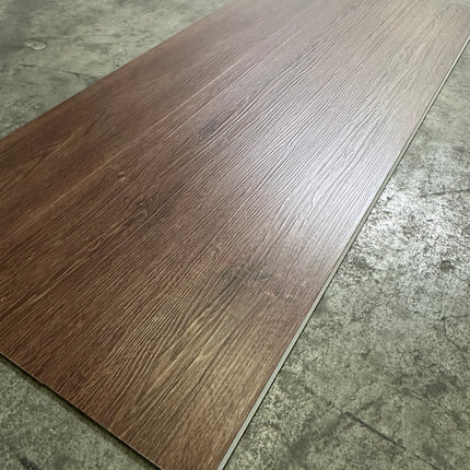 Rigid click PVC walnut 5mm geïntegreerde ondervloer