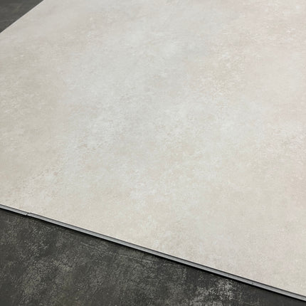 Rigid click PVC betonlook beige 5mm geïntegreerde ondervloer