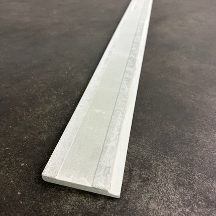 MDF plint wit 90 x 12mm 2,44m