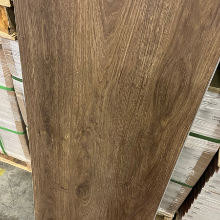 Rigid click PVC vinilo bruin 5mm geïntegreerde ondervloer