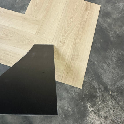 Dryback PVC visgraat taupe 2,5mm