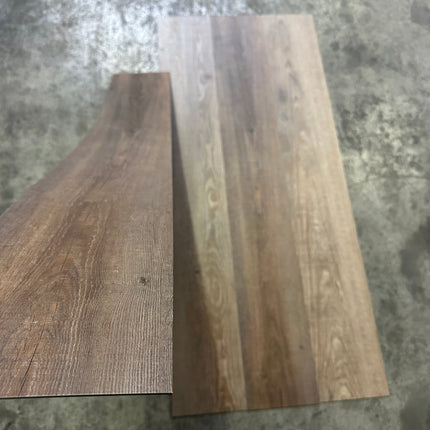 Dryback PVC chocolate pine 2mm