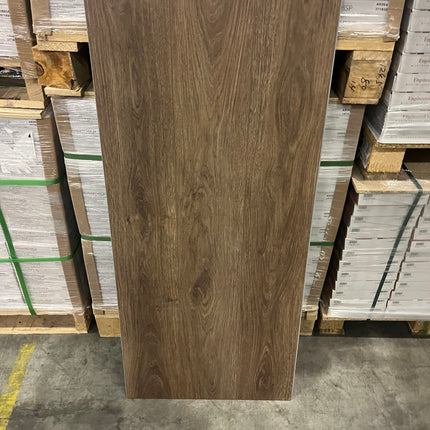 Rigid click PVC vinilo bruin 5mm geïntegreerde ondervloer