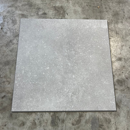 Rigid click PVC betonlook 5mm geïntegreerde ondervloer