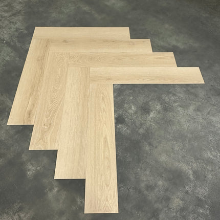 Dryback PVC visgraat taupe 2,5mm