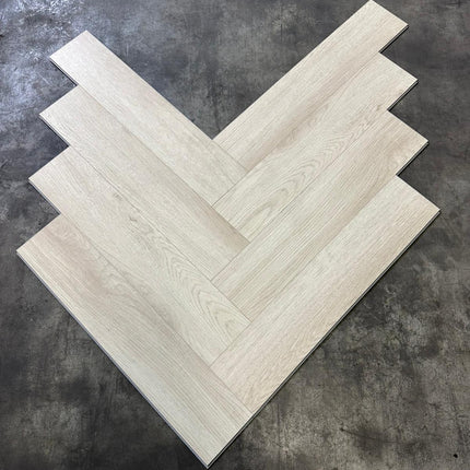 Rigid click PVC visgraat mansion 5mm geïntegreerde ondervloer