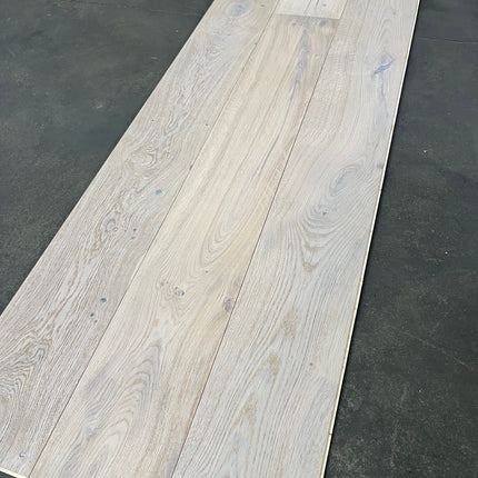 Parket half-massief eik wit lang 14mm/3mm