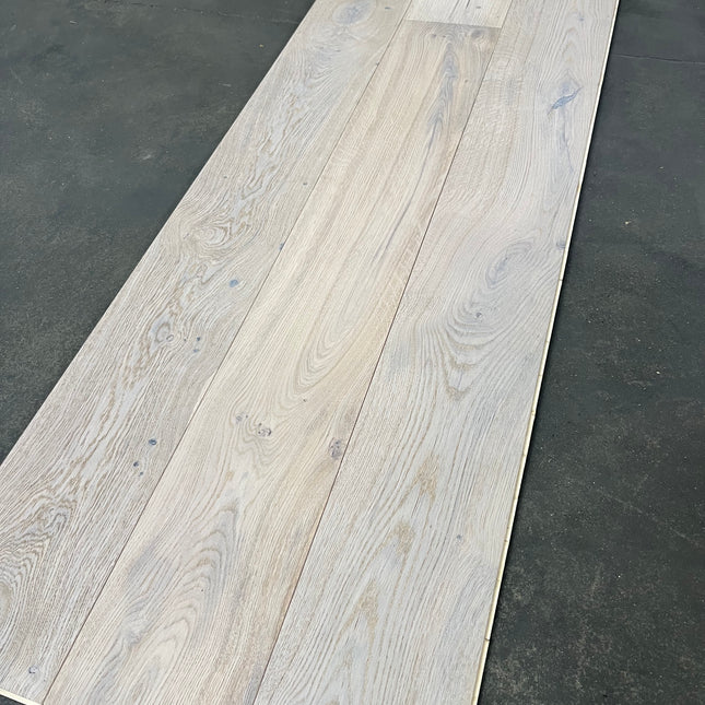 Parket half-massief eik wit lang 14mm/3mm