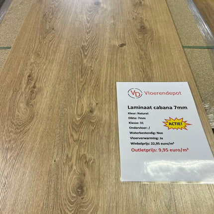 Laminaat cabana 7mm