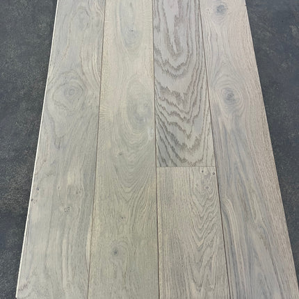 Parket half-massief eik grijs rustiek 10mm/3mm