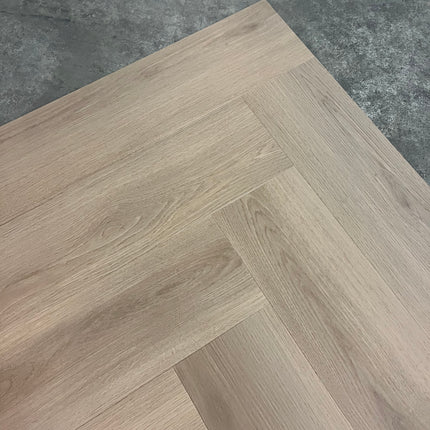 Dryback PVC visgraat dark brown oak 2,5mm