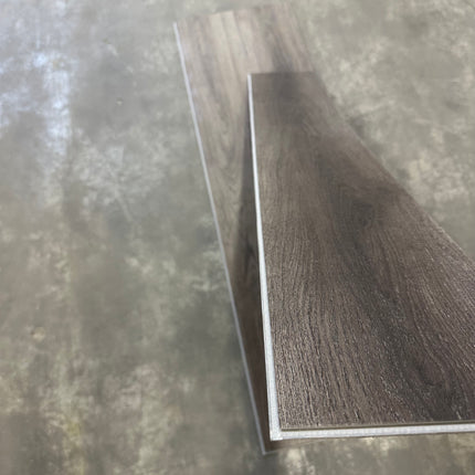 Rigid click PVC vinilo donker 6mm geïntegreerde ondervloer