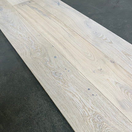 Parket half-massief eik wit lang 14mm/3mm