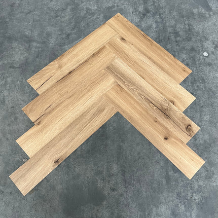 Dryback PVC visgraat naturel smoked 2,5mm