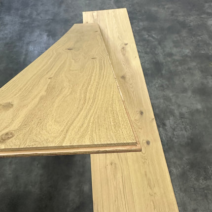 Parket half-massief eik blank geolied XL 15mm/4mm