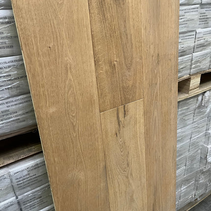 Lot 24,5m2 parket half-massief eik invisible 14mm/3mm