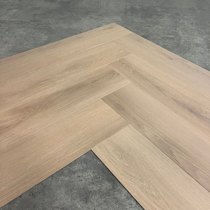 Dryback PVC visgraat dark brown oak 2,5mm