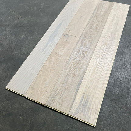 Parket half-massief eik wit rustiek 10mm/3mm
