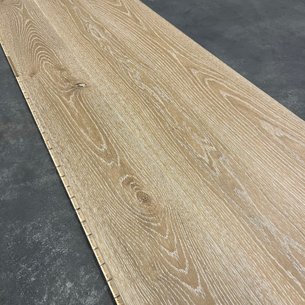Parket half-massief eik gekalkt click 12mm/2,5mm