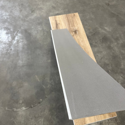Rigid click PVC almond fit 5mm geïntegreerde ondervloer