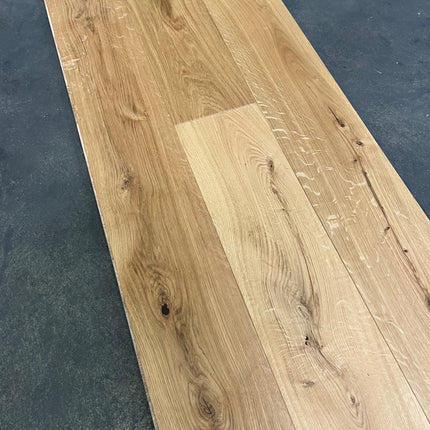 Parket half-massief eik brushed 14mm/2mm