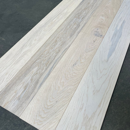 Parket half-massief eik wit rustiek 10mm/3mm