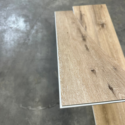Rigid click PVC almond fit 5mm geïntegreerde ondervloer