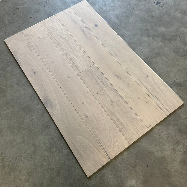 Parket half-massief eik white wash 10mm/3mm