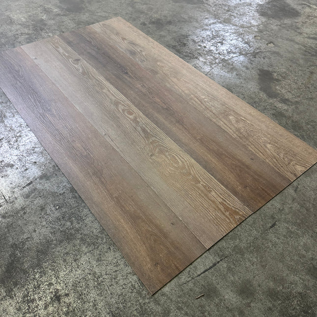 Dryback PVC chocolate pine 2mm