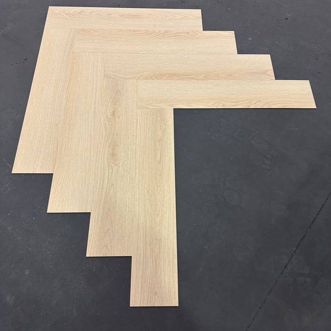 Dryback PVC visgraat sand 2,5mm