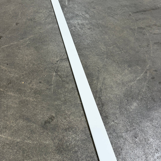 MDF plint wit 55 x 12mm 2,44m
