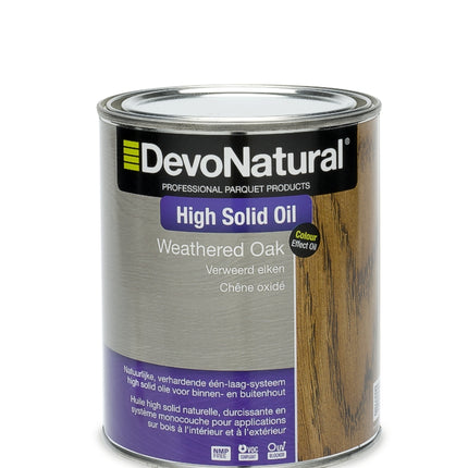 DevoNatural High Solid Oil verweerde eik 1l