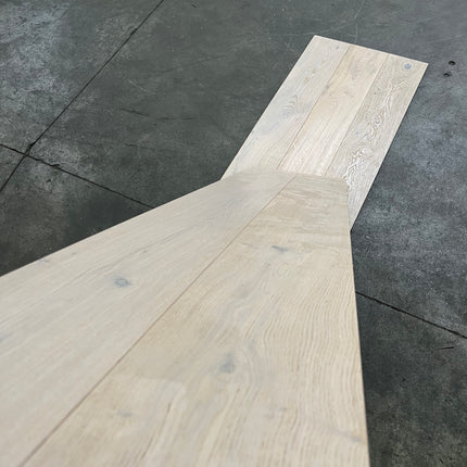 Parket half-massief eik wit lang 14mm/3mm