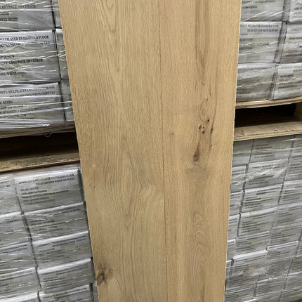 Lot 2,8m2 parket half-massief eik brushed invisible 14mm/3mm
