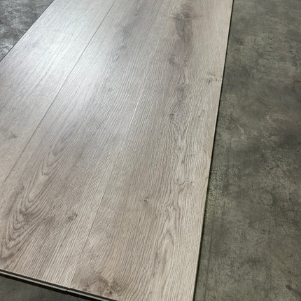 Lot 7m2 rigid click PVC platinum grijs 5mm geïntegreerde kurk ondervloer