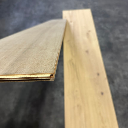 Parket half-massief eik blank geolied XL 15mm/4mm