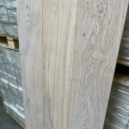 Parket half-massief eik wit lang 14mm/3mm