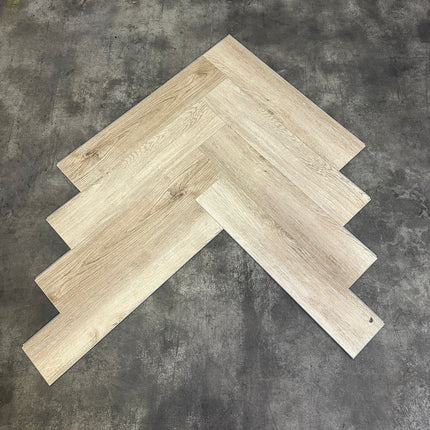 Rigid click PVC visgraat villa 5mm geïntegreerde ondervloer