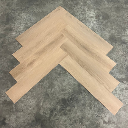 Dryback PVC visgraat dark brown oak 2,5mm