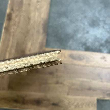 Parket massief eik visgraat smoked 15mm