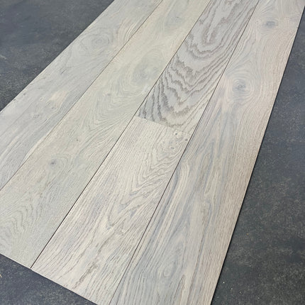 Parket half-massief eik grijs rustiek 10mm/3mm