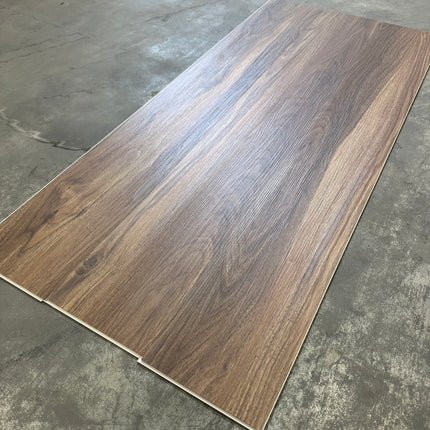 Rigid click PVC walnut fit 5mm geïntegreerde ondervloer