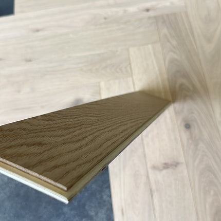 Parket half-massief eik visgraat 10mm/3mm