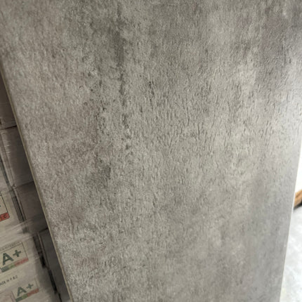 Rigid click PVC tile flagstone grey 6mm geïntegreerde ondervloer