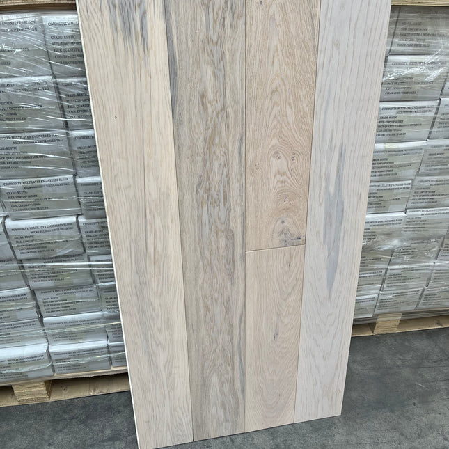 Parket half-massief eik wit rustiek 10mm/3mm