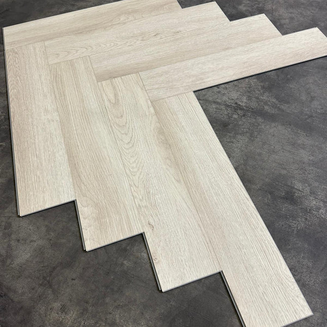 Rigid click PVC visgraat mansion 5mm geïntegreerde ondervloer