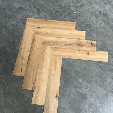 Dryback PVC visgraat naturel smoked 2,5mm